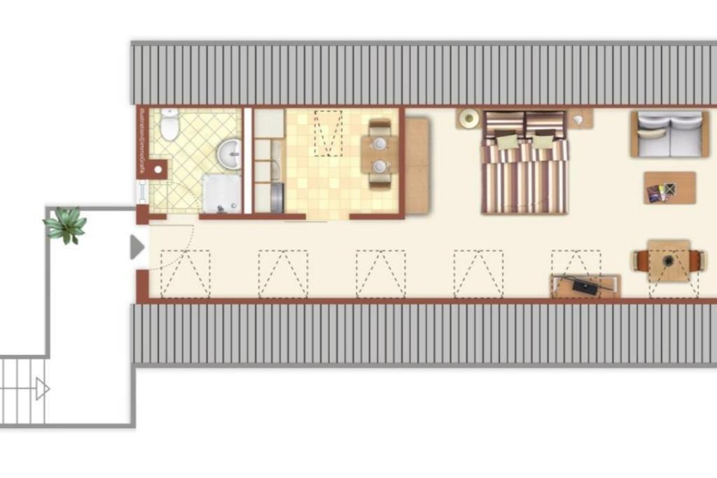 Ferienappartement Dicht Dran, Direkt Am Alten Strom Rostock Eksteriør bilde